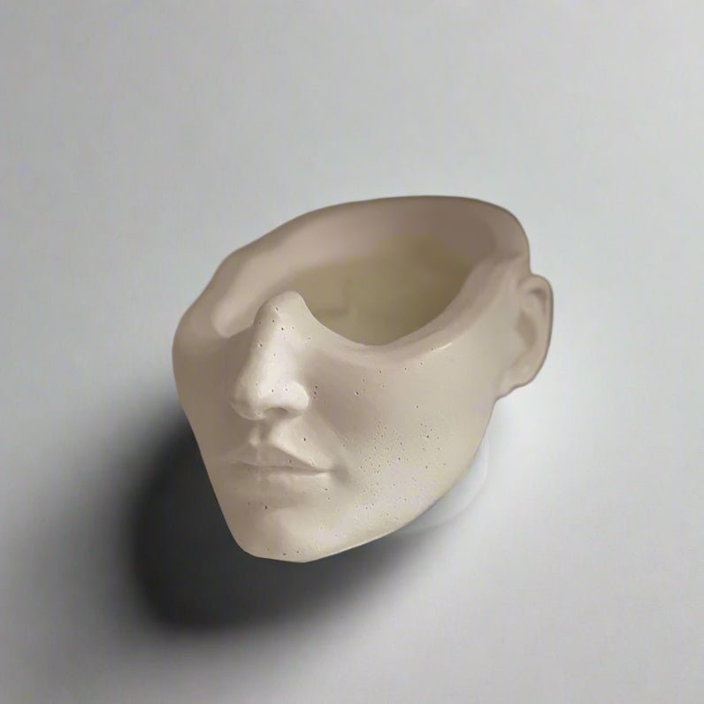 NIAMH Stone Head Soy wax Candle - Designs by Inaya
