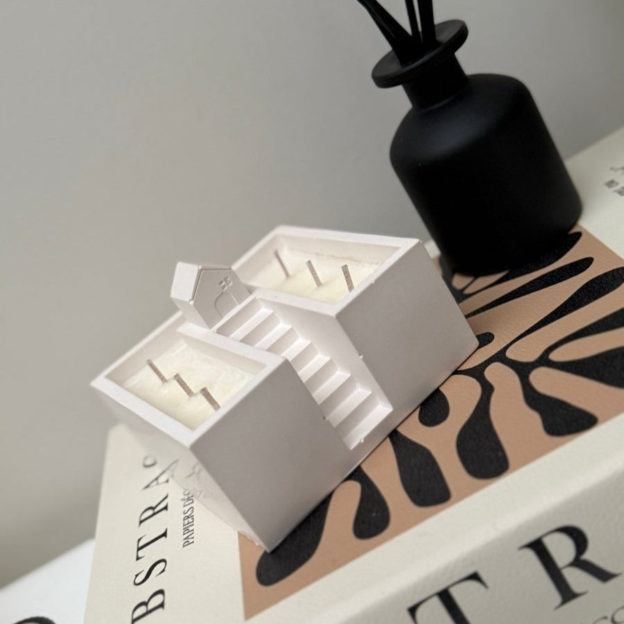 OIA Stone Soy Wax Candle - Designs by Inaya