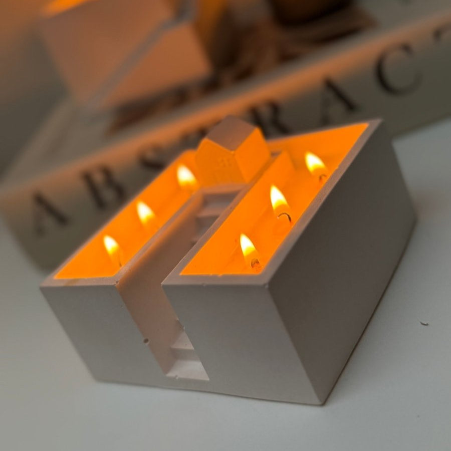 OIA Stone Soy Wax Candle - Designs by Inaya