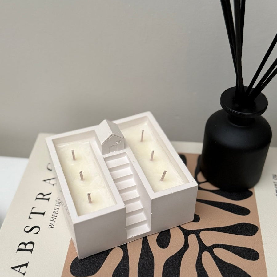 OIA Stone Soy Wax Candle - Designs by Inaya