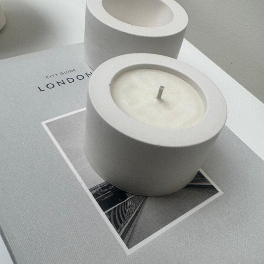 OSLO Stone Soy Wax Candle - Designs by Inaya