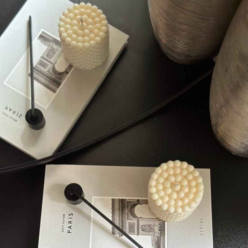 Bubble candle modern aesthetic home decor