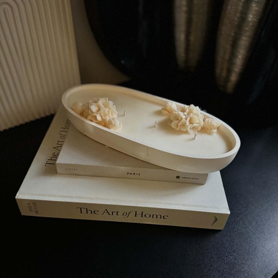 Oval Woodland Whisper Scented Candle 400g - Designs by Inaya