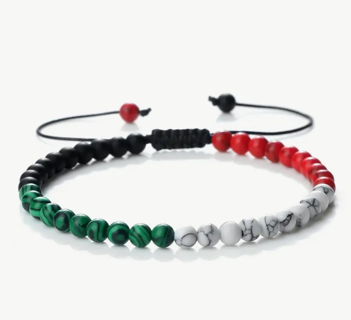 Palestine Beaded Bracelet - Designs by Inaya