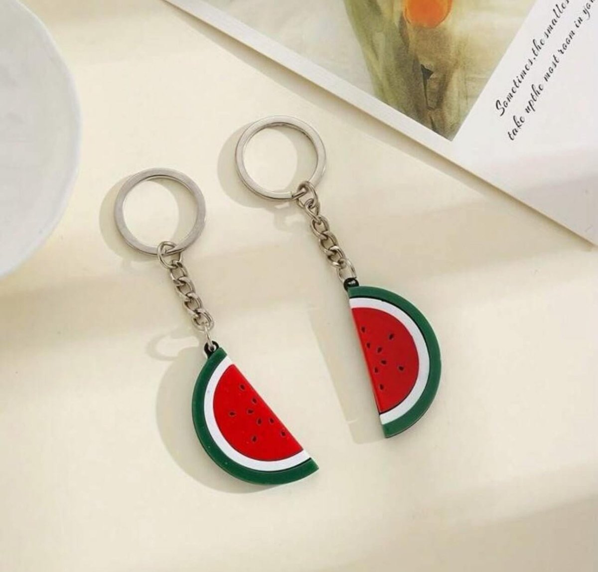 Palestine Watermelon Keyring - Designs by Inaya