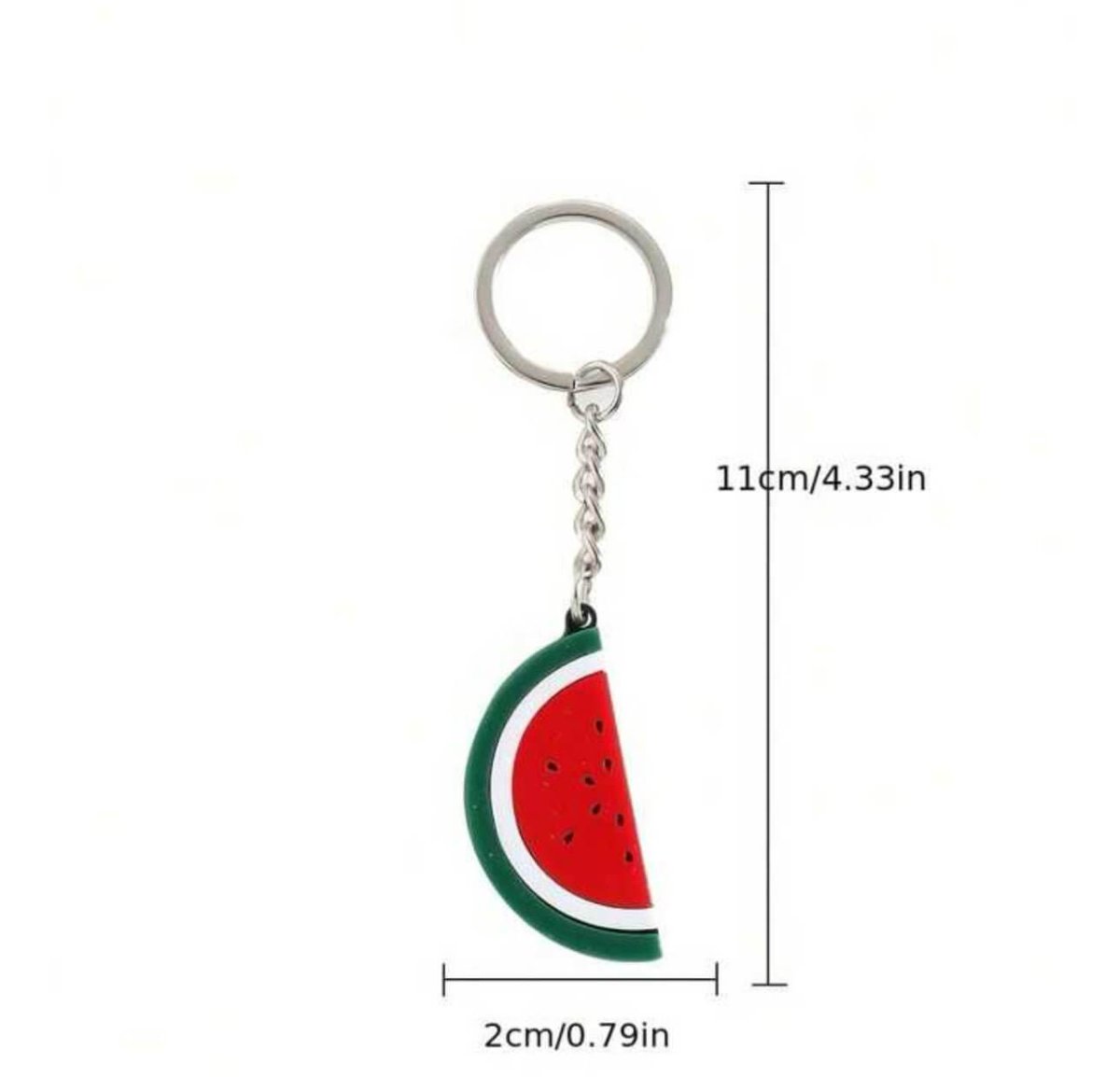 Palestine Watermelon Keyring - Designs by Inaya