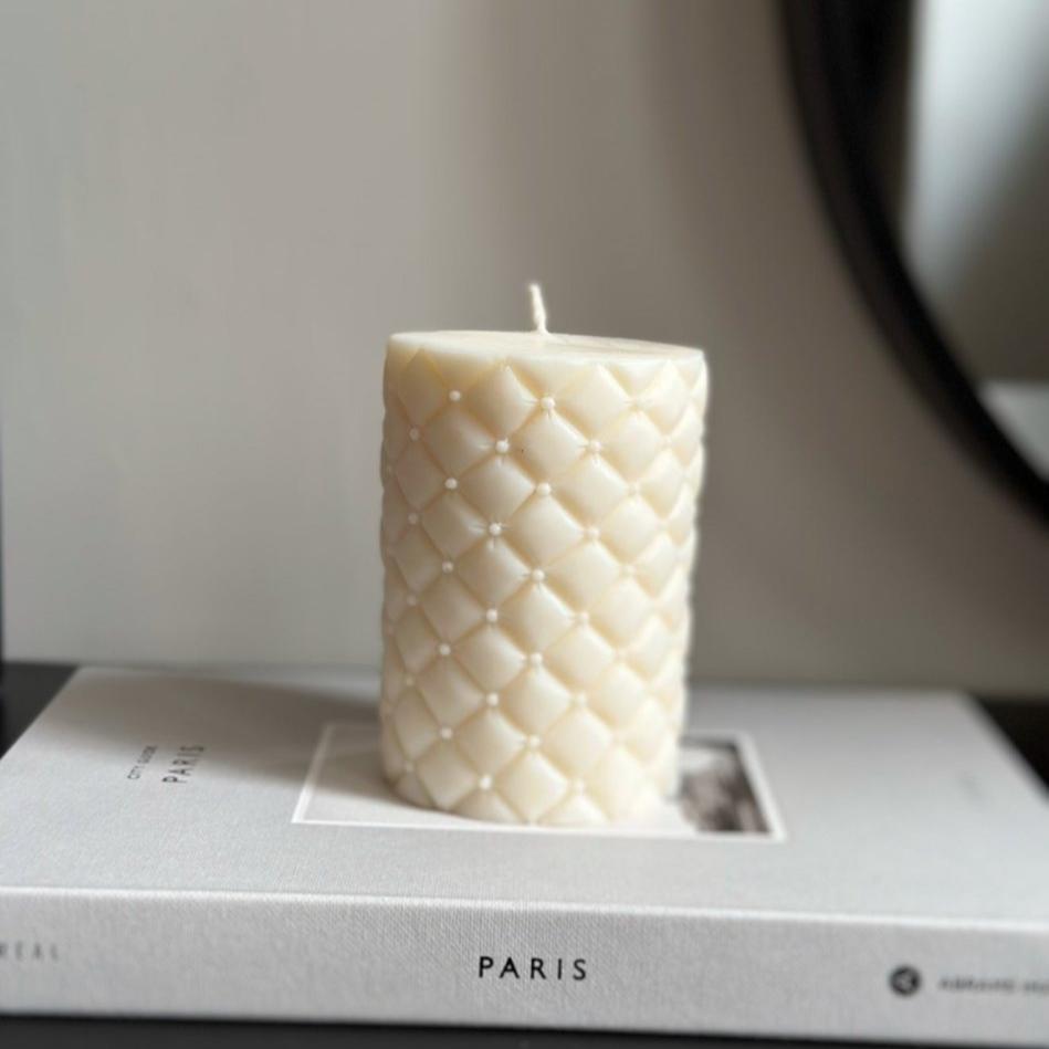 Quilted Candle - Designs by Inaya