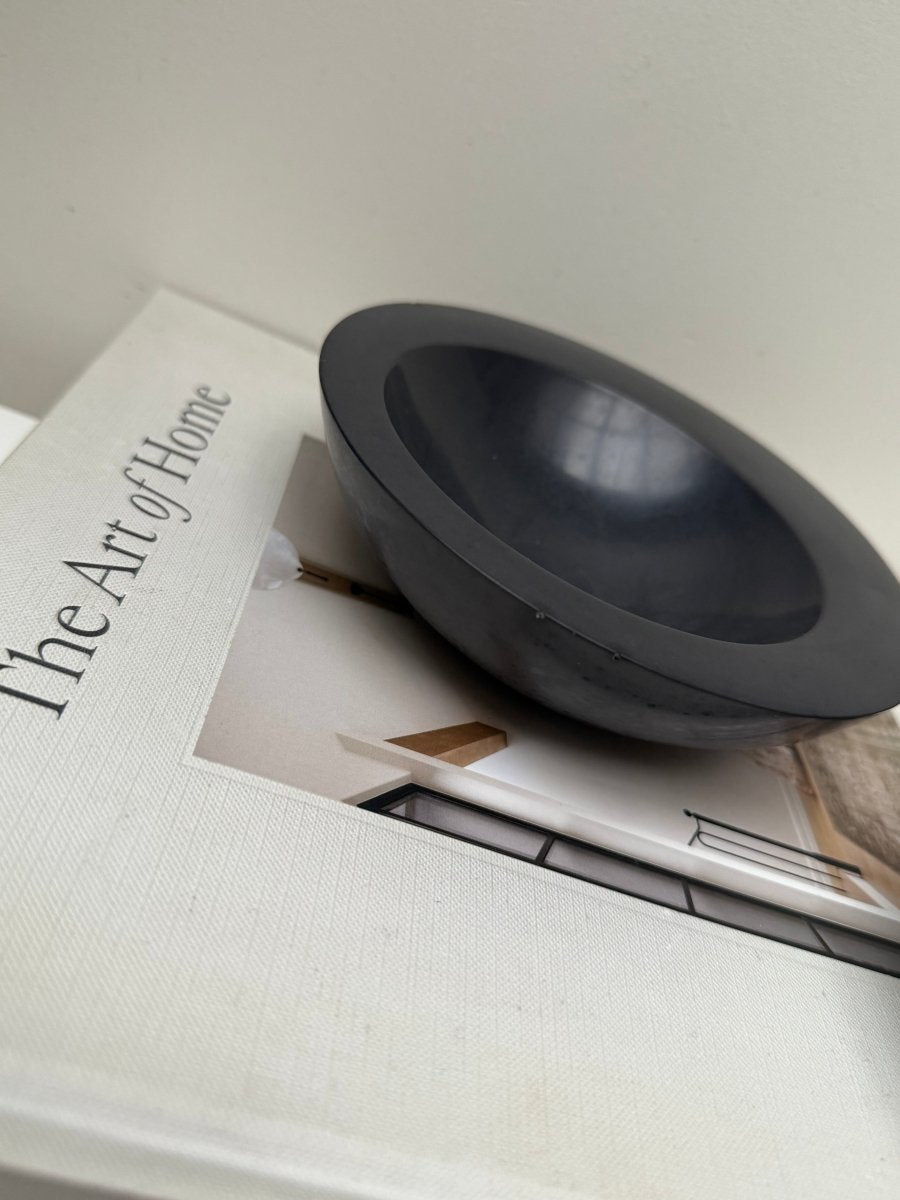 RAYA Minimalist White Stoneware Bowl