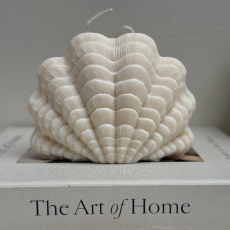 Shell Soy Sculpture Candle - Designs by Inaya