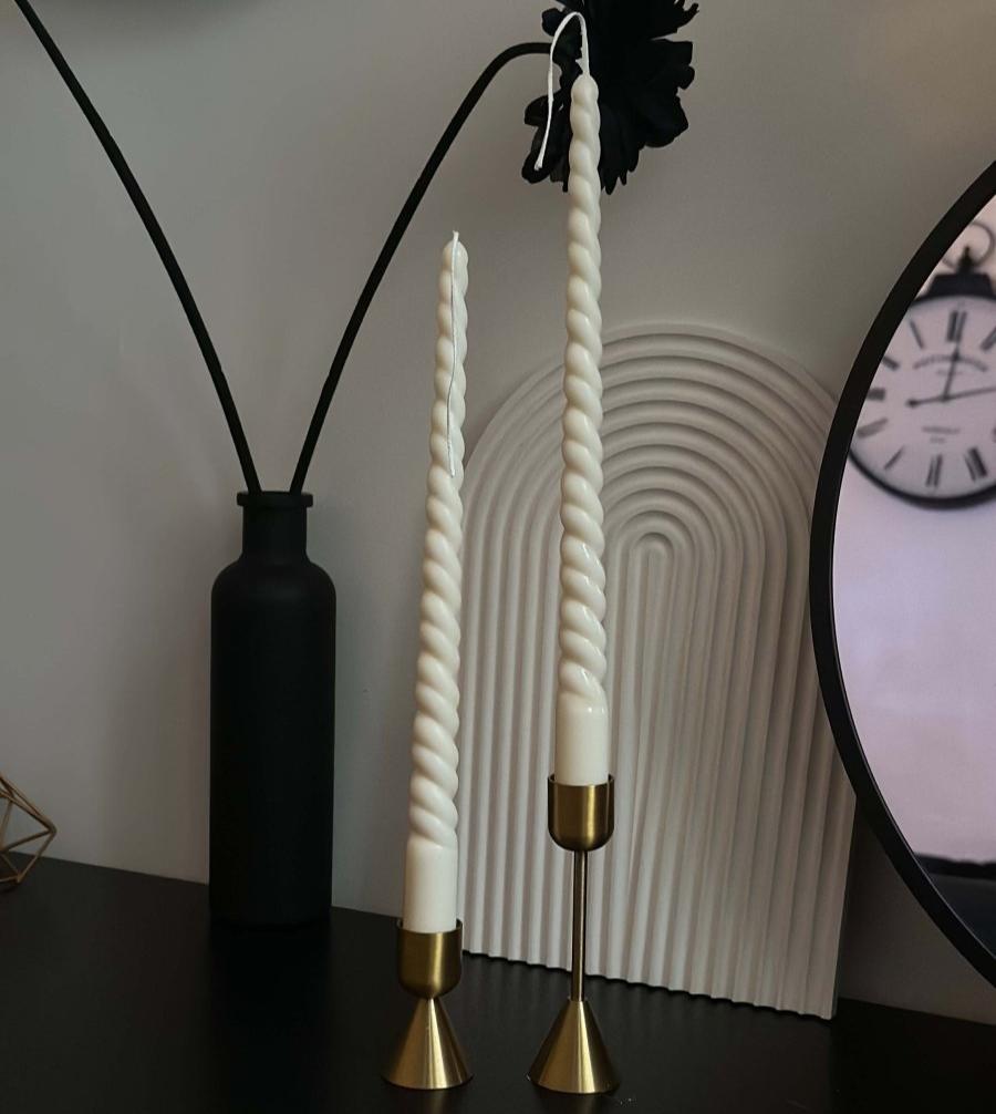 Spiral Taper Candle set - Designs by Inaya