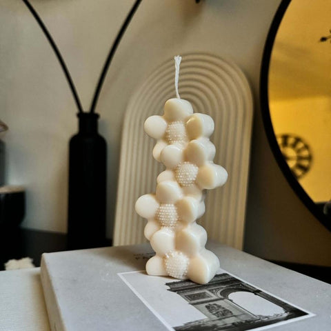 Spring Flower candle