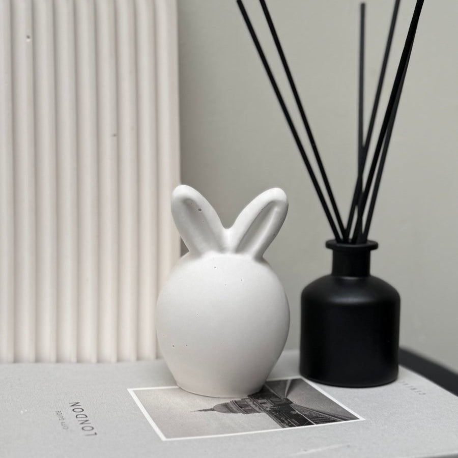 Stone Bunny Ornament - Designs by Inaya