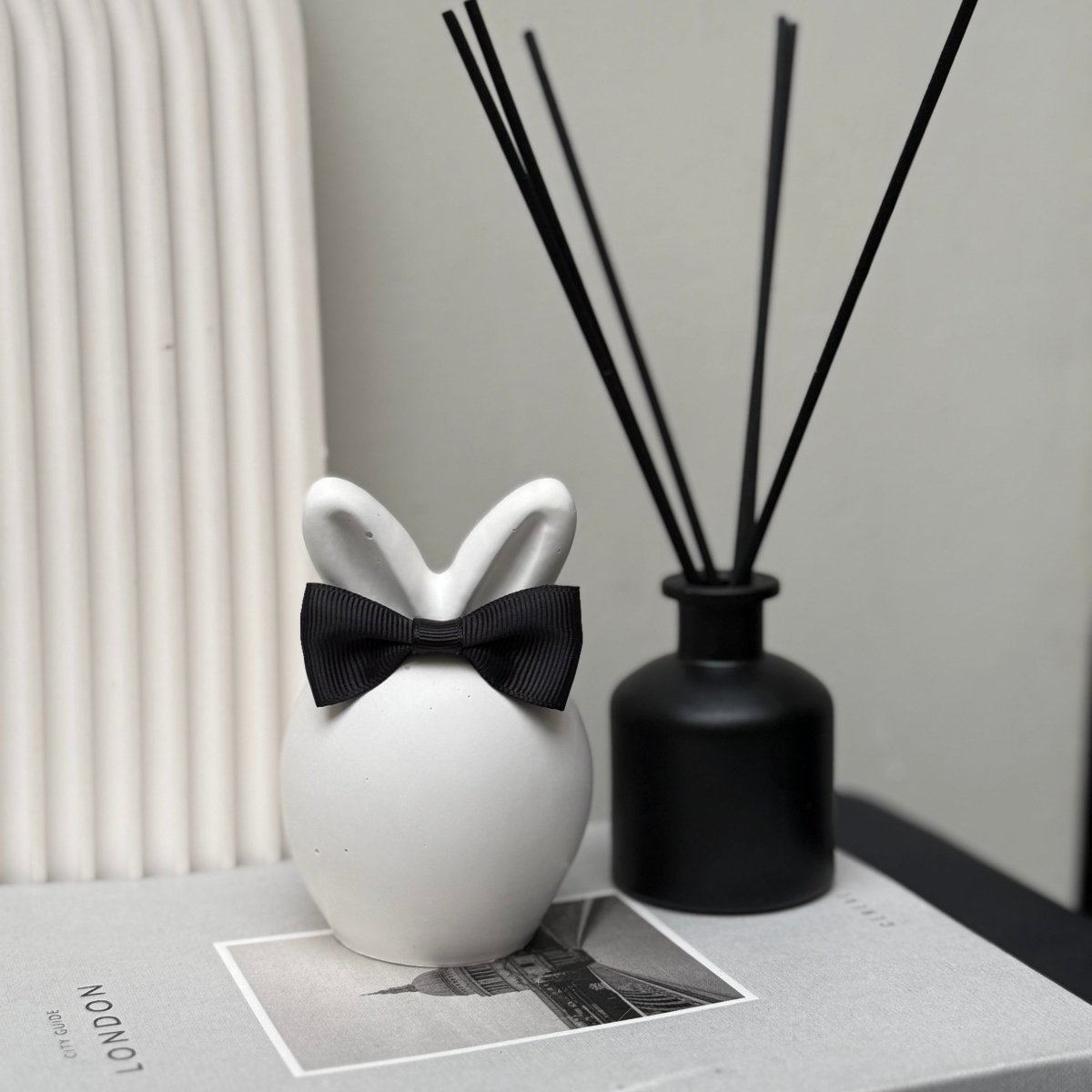 Stone Bunny Ornament - Designs by Inaya