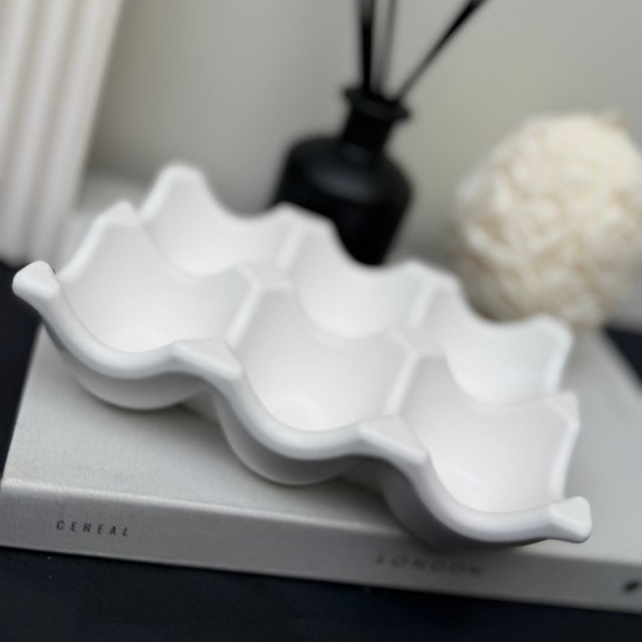 Stone Egg Tray | Holder | Display - Designs by Inaya