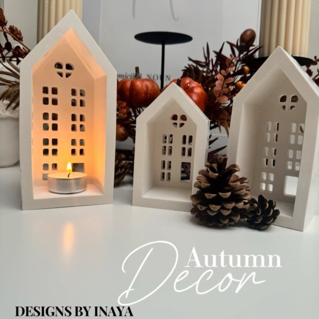 Stone Home Autumn Decor - Designs by Inaya