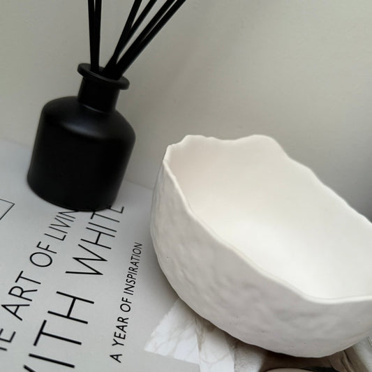 TERRA LUXE Stone Textured Bowl - Designs by Inaya