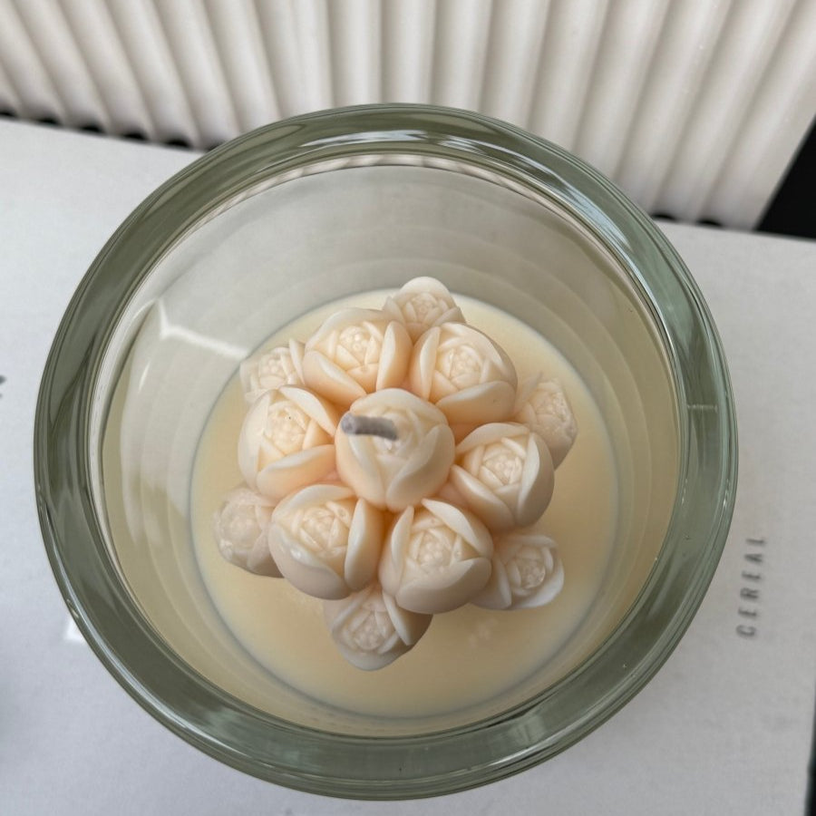 TULIP BOUQUET Soy Candle | English Pear & Freesia - Designs by Inaya