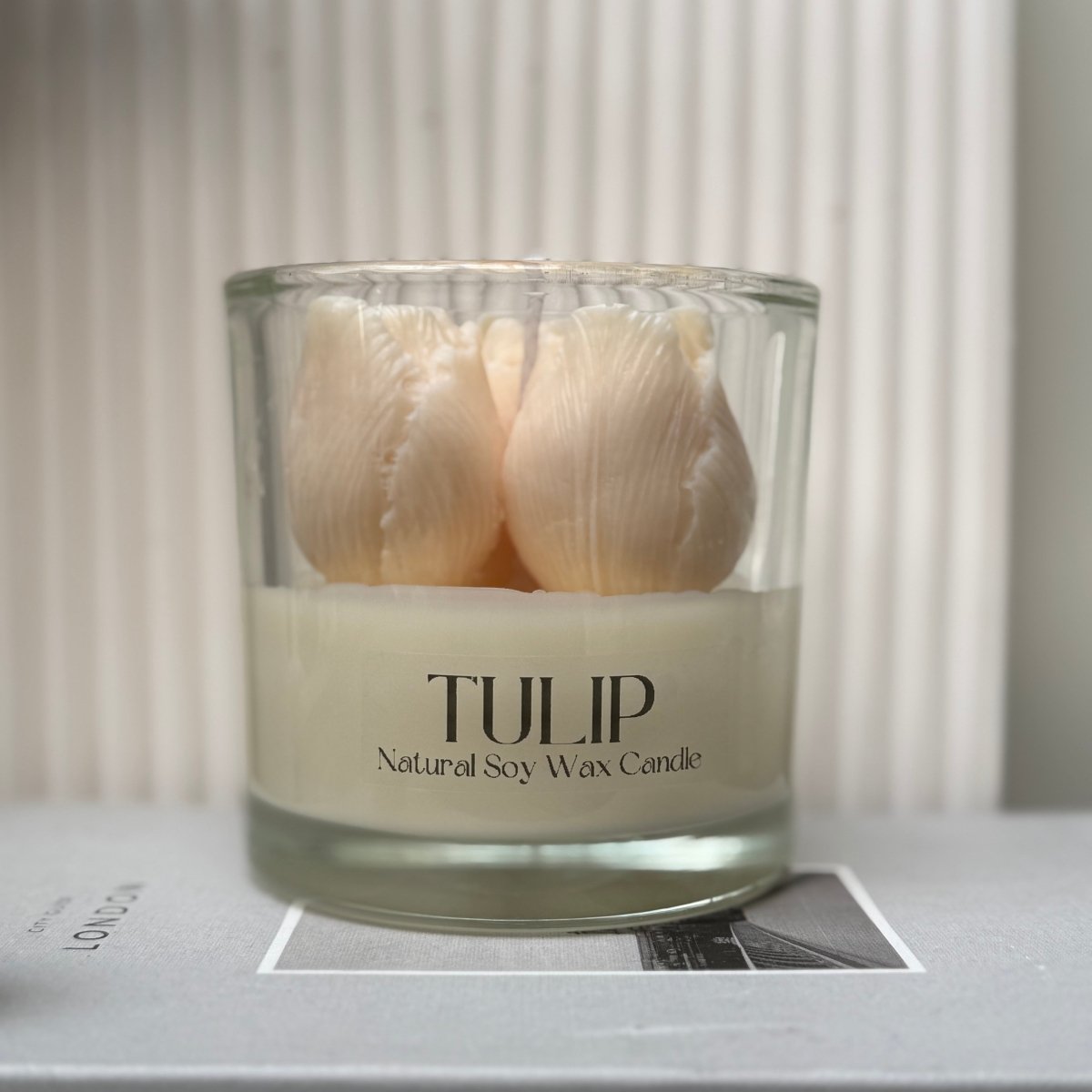 TULIP Sculpture Candle Jar - Designs by Inaya