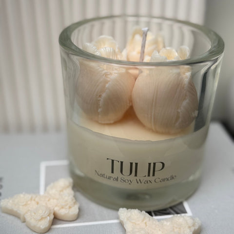 TULIP Sculpture Candle Jar
