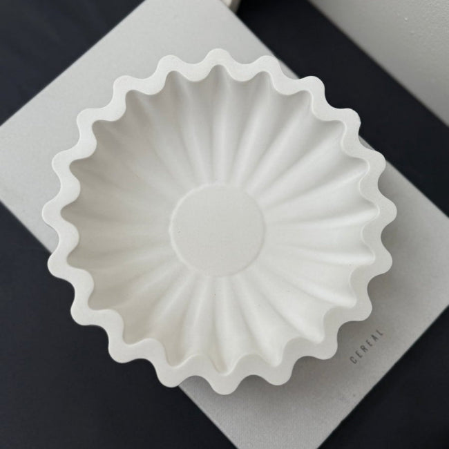 Verity stone bowl decorative jesmonite bowl