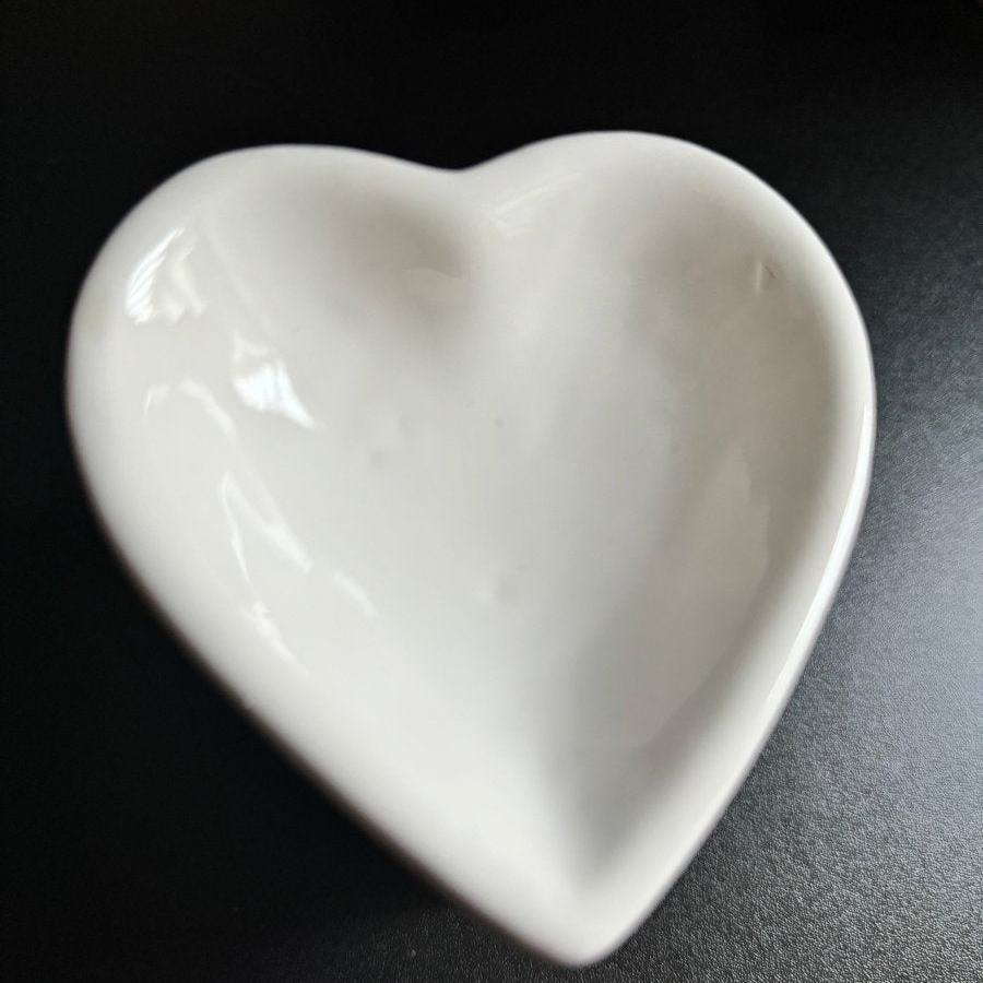 White Ceramic Heart Wax | Oil Burner - Designs by Inaya