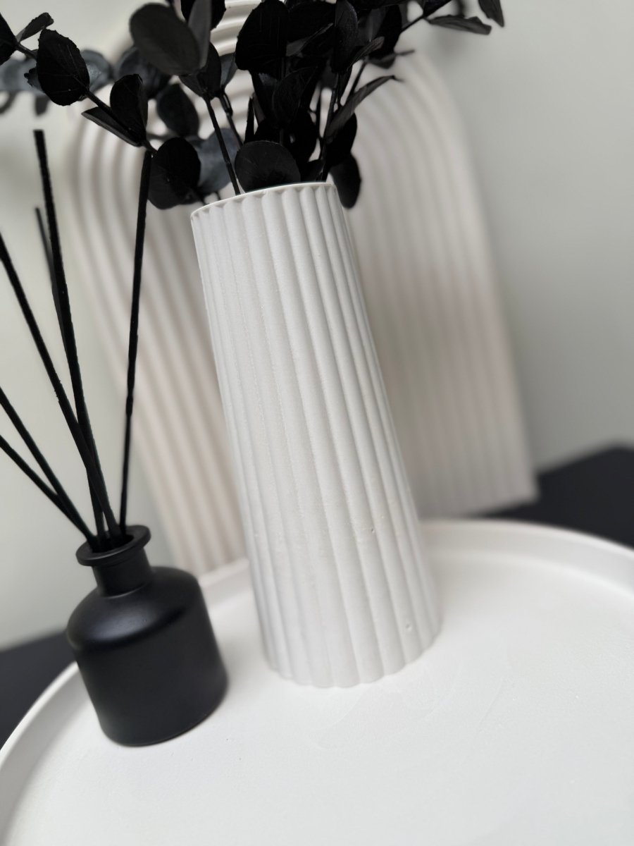 WREN Stone Vase | Minimalist Home - Designs by Inaya