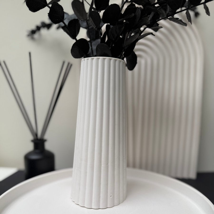 WREN Stone Vase | Minimalist Home - Designs by Inaya