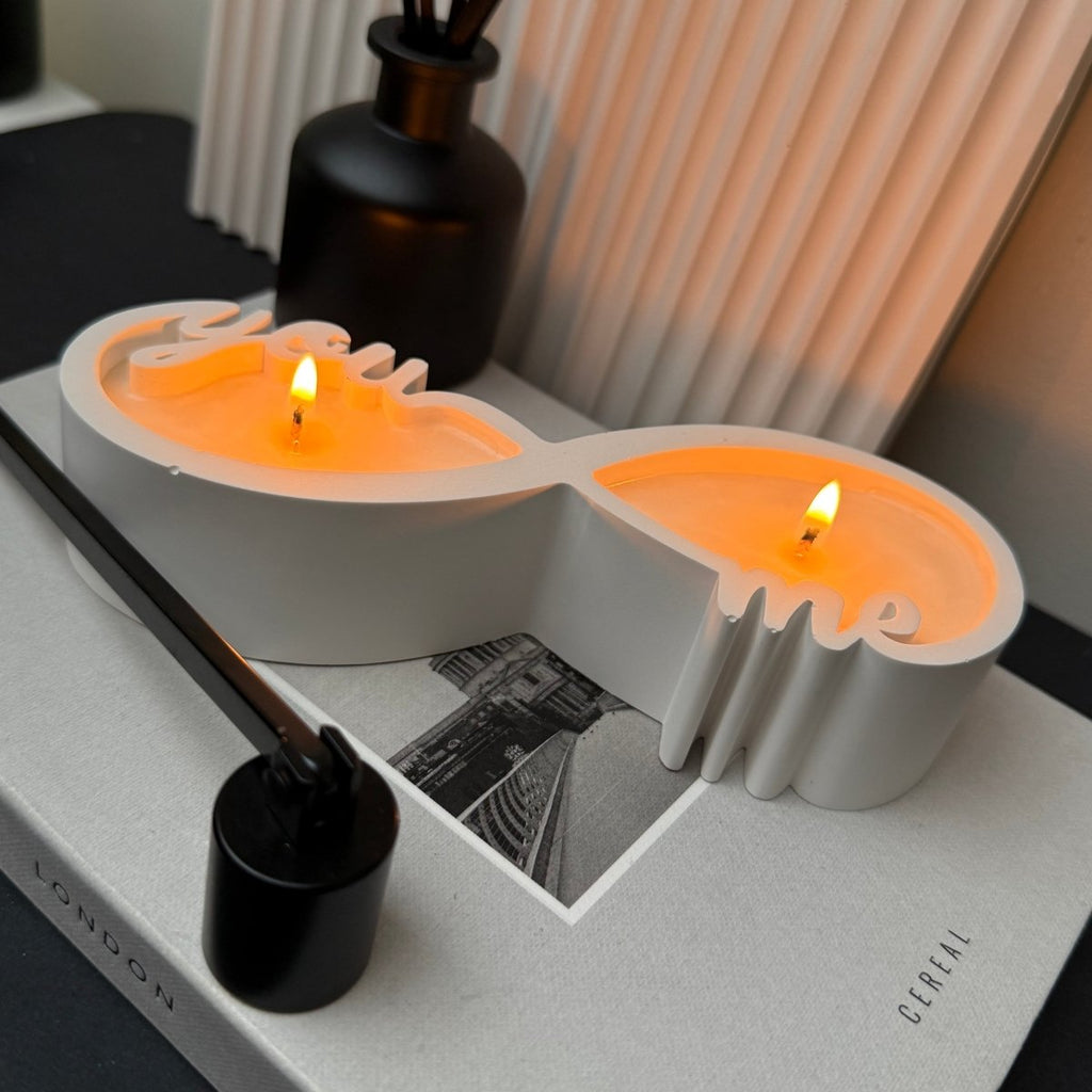 You & Me Candle - Designs by Inaya