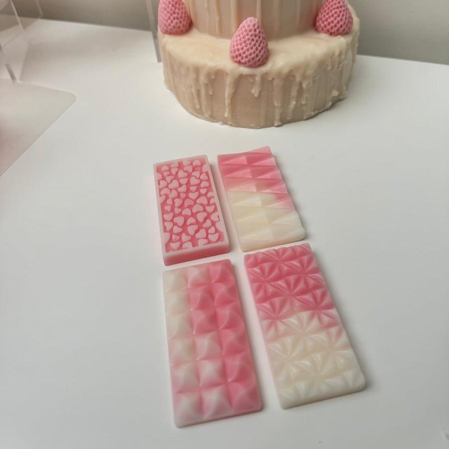 YUM Candy floss & Pear drops Wax Melt Snap Bars - Designs by Inaya