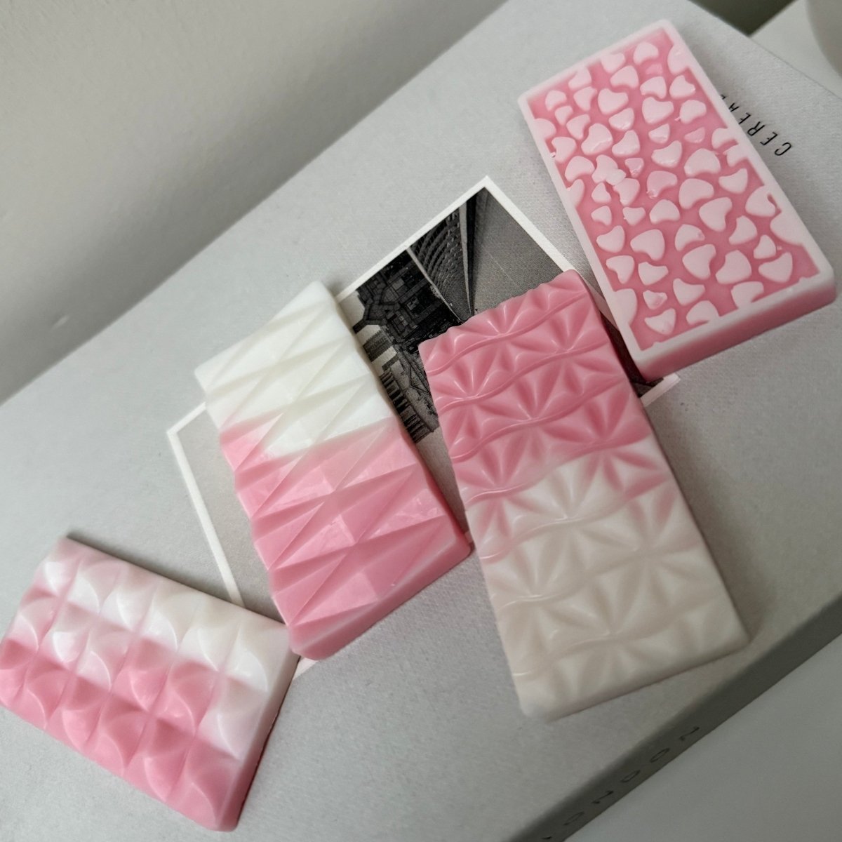 YUM Candy floss & Pear drops Wax Melt Snap Bars - Designs by Inaya