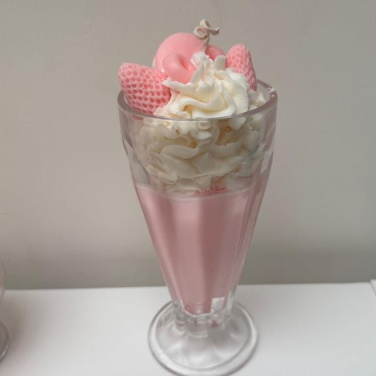 YUM Large Sundae Dessert Candle - Designs by Inaya