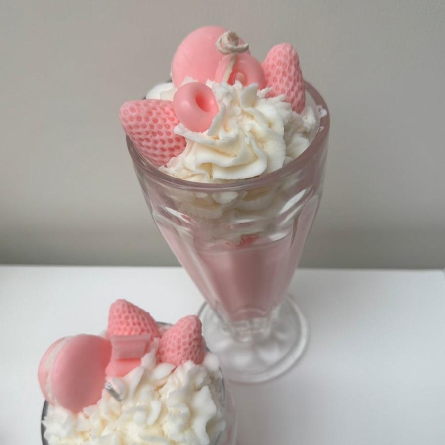 YUM Large Sundae Dessert Candle - Designs by Inaya