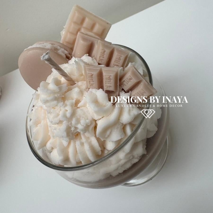 YUM Sundae Dessert Candle - Scented Decor - Designs by Inaya