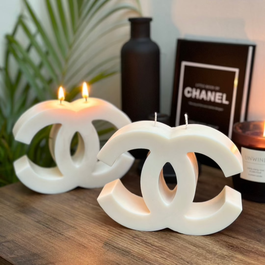  Luxury sculptural candle decorative soy wax statement candle - Designs by Inaya